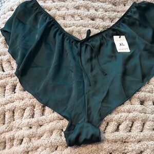 Primark Teal Satin Lingerie Bottom